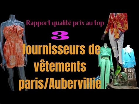 fournisseurs vetement paris